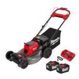 Milwaukee M18 FUEL Brushless Cordless 21 in. Walk Behind Dual Battery Self-Propelled Mower w/(2) 12.0Ah Battery and Rapid Charger Customer Returns See Pictures