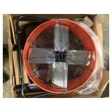 Commercial Electric 24 in. 2-Speed Heavy Duty Tilt Drum Fan  Customer Returns See Pictures