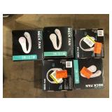 Lot of Portable 8 in. Neck fan Customer Returns See Pictures