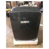 LG 8,000 BTU (12,000 BTU ASHRAE) 115-Volt Portable Air Conditioner Cools 350 Sq. Ft. with Dehumidifier and Wi-Fi in Gray Missing Pieces  Customer Returns See Pictures