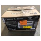 LG 6,000 BTU 115-Volt Window Air Conditioner Cools 250 sq. ft Customer Returns See Pictures