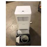 Vissani 5,000 BTU 115-Volt Portable Air Conditioner for 150 sq. ft. Rooms with Dehumidifier and Remote in White Missing Pieces  Customer Returns See Pictures