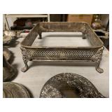 Lot of stainless steel items