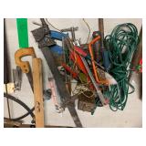 Tools, cords, misc