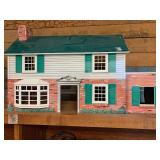 Fischer price barn and metal house