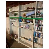 5 wall untis--includes contents-BRING HELP TO LOAD