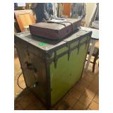 Large trunk and suitcase--BRING HELP TO LOAD