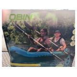 Tobin Sports Wavebreak Inflatable 2-person Kayak-Blue