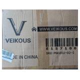 VEIKOUS 10 ft. x 13 ft. Aluminum Outdoor Patio Pergola with Retractable Sun Shade Canopy Cover