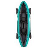 Tobin Sports Wavebreak Inflatable 2-person Kayak-Blue