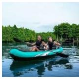 Tobin Sports Wavebreak Inflatable 2-person Kayak-Blue