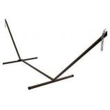 Sunnydaze 12 ft. Heavy-Duty Steel Beam Hammock Stand in Black