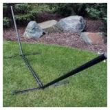 Sunnydaze 12 ft. Heavy-Duty Steel Beam Hammock Stand in Black