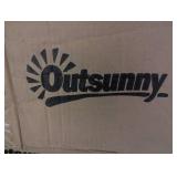 Outsunny 32 ft. x 20 ft. Large Outdoor Canopy Party Tent with Removable Protective Sidewalls and Versatile Uses, White