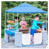 STEP 2-in-1 Kids Play Set - Outoor Grill/Kitchen