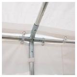 Outsunny 32 ft. x 20 ft. Large Outdoor Canopy Party Tent with Removable Protective Sidewalls and Versatile Uses, White