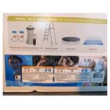Intex 15ft x 42in Easy Set Inflatable Above Ground Swimming Pool w/ Pump - 26165S