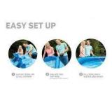 Intex 15ft x 42in Easy Set Inflatable Above Ground Swimming Pool w/ Pump - 26165S