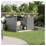 SUNCAST Glide Top 5 ft. W x 7 ft. D Plastic Shed (31.84 sq. ft.)