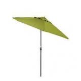 CALIFORNIA UMBRELLA 9 ft. Aluminum Auto Tilt Patio Umbrella in Kiwi Olefin