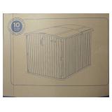 SUNCAST Glide Top 5 ft. W x 7 ft. D Plastic Shed (31.84 sq. ft.)