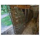 Set of 4 Privacy Chain Link Fence Panels