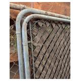 Set of 4 Privacy Chain Link Fence Panels