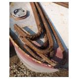 Set of 5 Rebar Hanging Hooks - Concrete Work