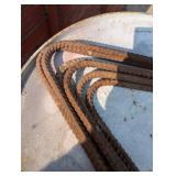 Set of 5 Rebar Hanging Hooks - Concrete Work