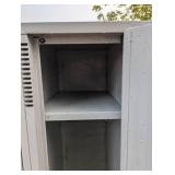 Solid 4 Unit Locker Storage