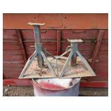 Set of 3 Heavy Duty Jack/Trailer Stands
