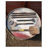 Large Lot - Hammer Drill Demo Bits/Chisels