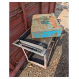 Set of Vintage Tool Storage/Cart