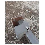 20-24 ft Light Pole - Extremely Heavy Duty - 4 Bolt Base for easy Install