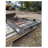 Black Roof Top Carrier - Would make good Utility Wagon/Storage