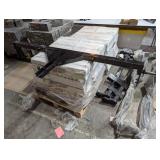 7 Foot Wide Trailer Assembly - Single Axel - 3" Tube Steel