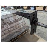7 Foot Wide Trailer Assembly - Single Axel - 3" Tube Steel