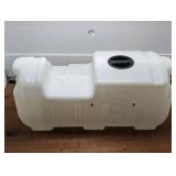 8 Gallon Poly Tank - With Cover - Mounting Sprockets and Drain