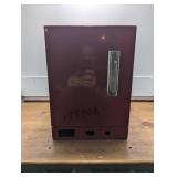 Lockable Metal Side Storage - Ready for wiring - Heat/Air Vents on Side - Red