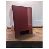 Lockable Metal Side Storage - Ready for wiring - Heat/Air Vents on Side - Red