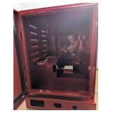 Lockable Metal Side Storage - Ready for wiring - Heat/Air Vents on Side - Red