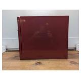 Lockable Metal Side Storage - Ready for wiring - Heat/Air Vents on Side - Red