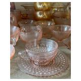 Amazing Lot of Vintage Pink Depression Glass including Anchor Hocking Miss America and More!