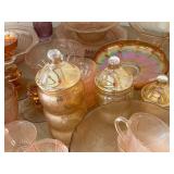 Amazing Lot of Vintage Pink Depression Glass including Anchor Hocking Miss America and More!