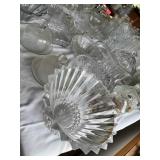 Amazing Lot of Vintage Crystal, Lead Crystal, and Glassware including Rosenthal, Gorham, Cristal d