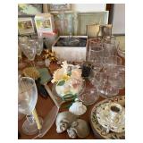 Vintage Lot - Glassware, Handheld Mirrors, Decorations, More!