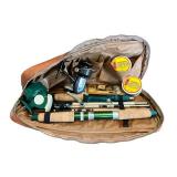 Vintage Fishing Tackle including Diawa 7280A Spinning Reel, Gladding South Bend 125 Spinning Cast Reel, and More!
