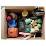 Huge Vintage Candle Lot