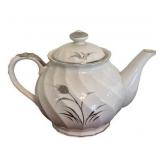 Vintage Lefton White and Silver Teapots and Other Fine China Including Norleans