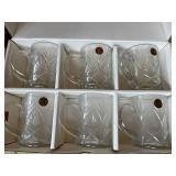Nice Collection of Vintage Lead Crystal Mugs